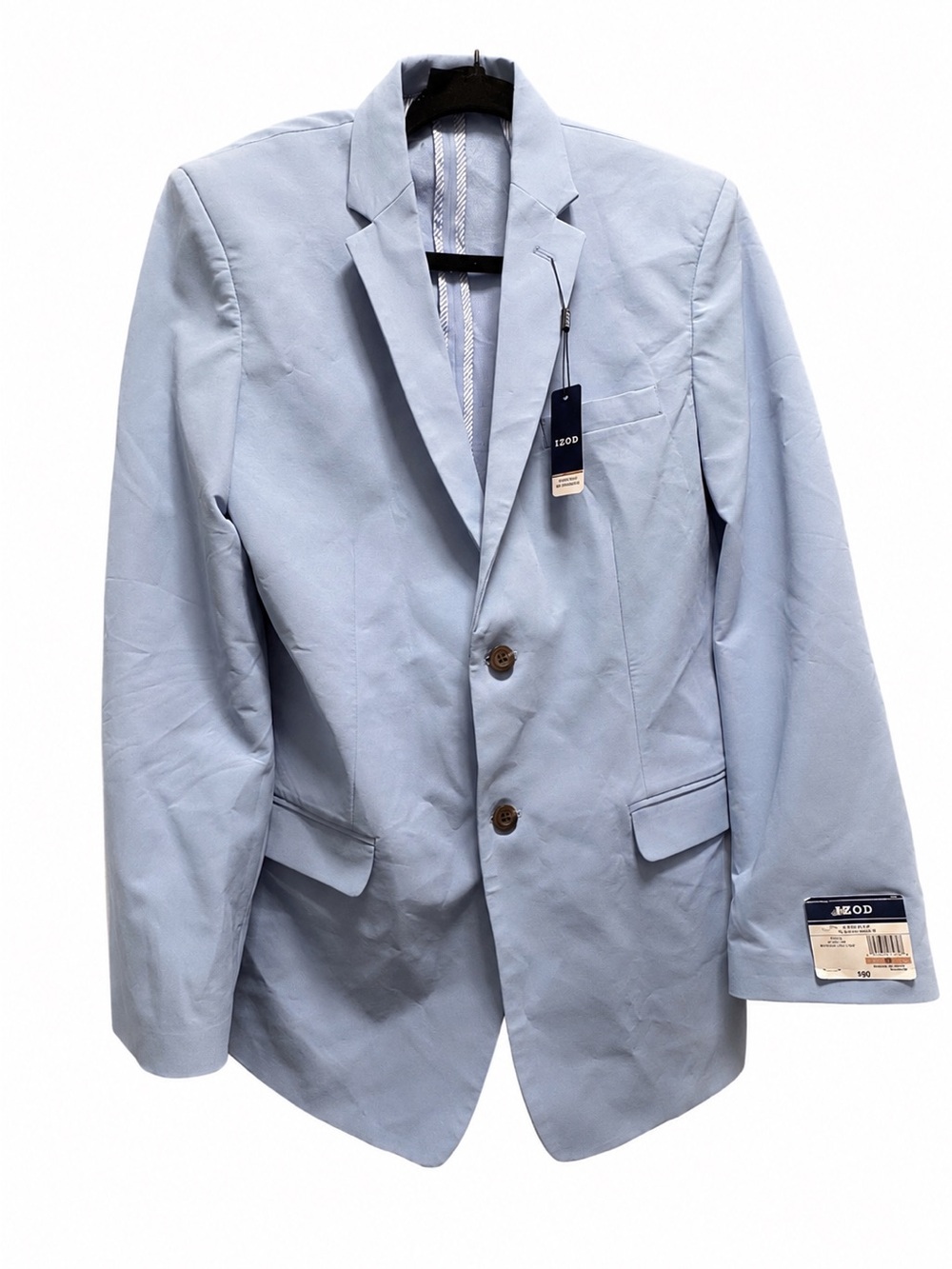 IZOD Light Blue Stretch Blazer Sport Coat NWT Men’s Size 20 Husky
